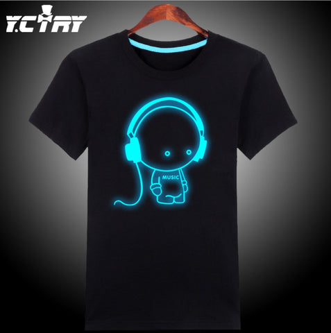 Glow in the dark comic Tee