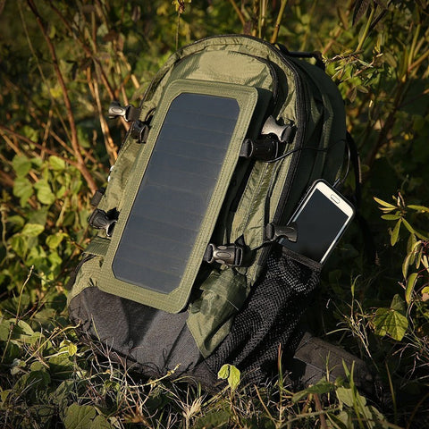 Solar back pack