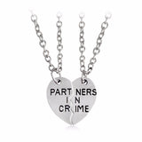 Partners in crime 2 PC necklace