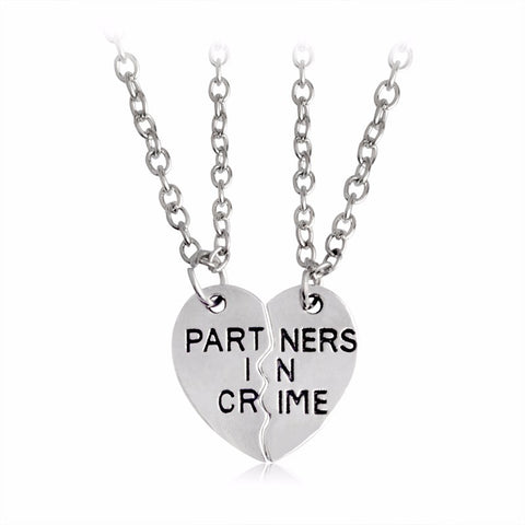 Partners in crime 2 PC necklace